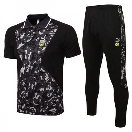 BVB Borussia Dortmund Trænings Polo 2022-23 Sort